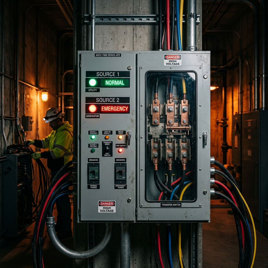 Automatic Transfer Switch (ATS) Design: Transition Modes, Sizing & the Mistakes That Leave Buildings in the Dark