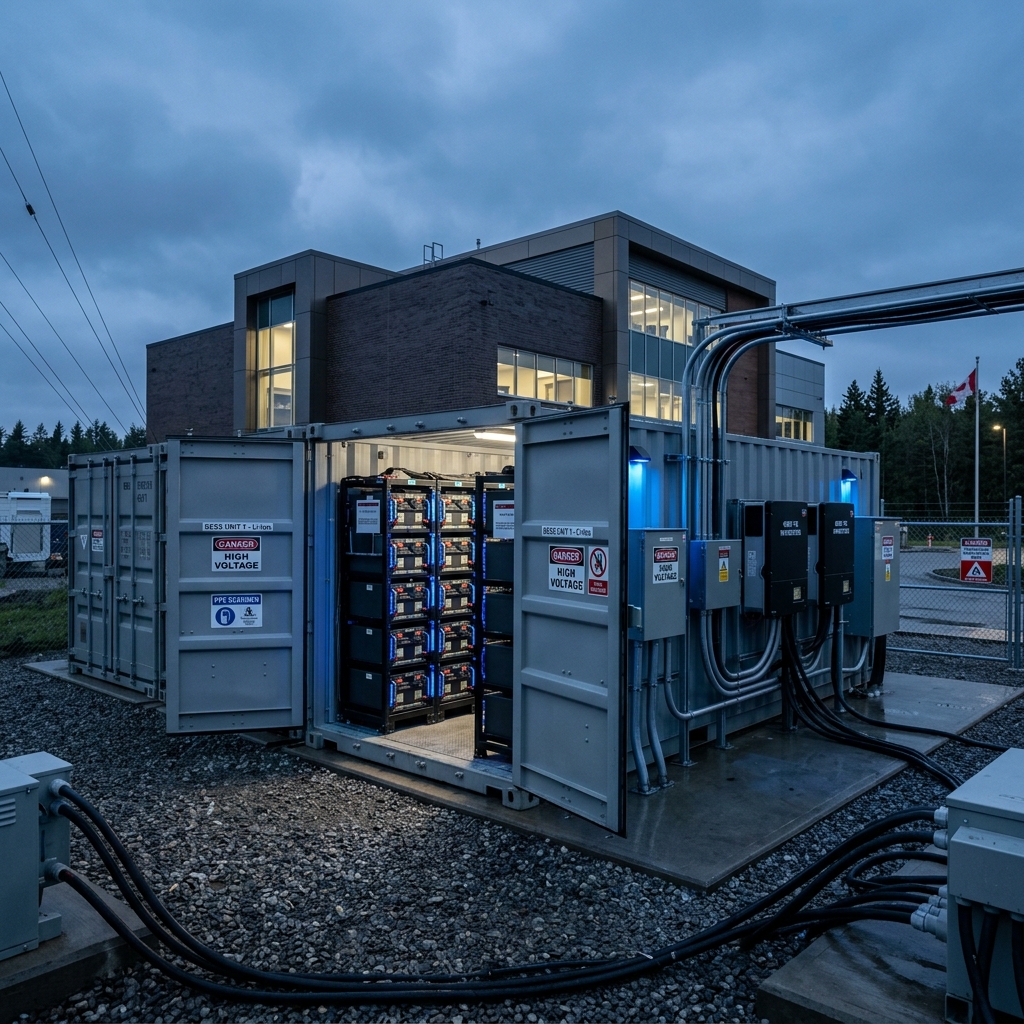 Battery Energy Storage Systems (BESS): The Complete Electrical Design Guide for Ontario