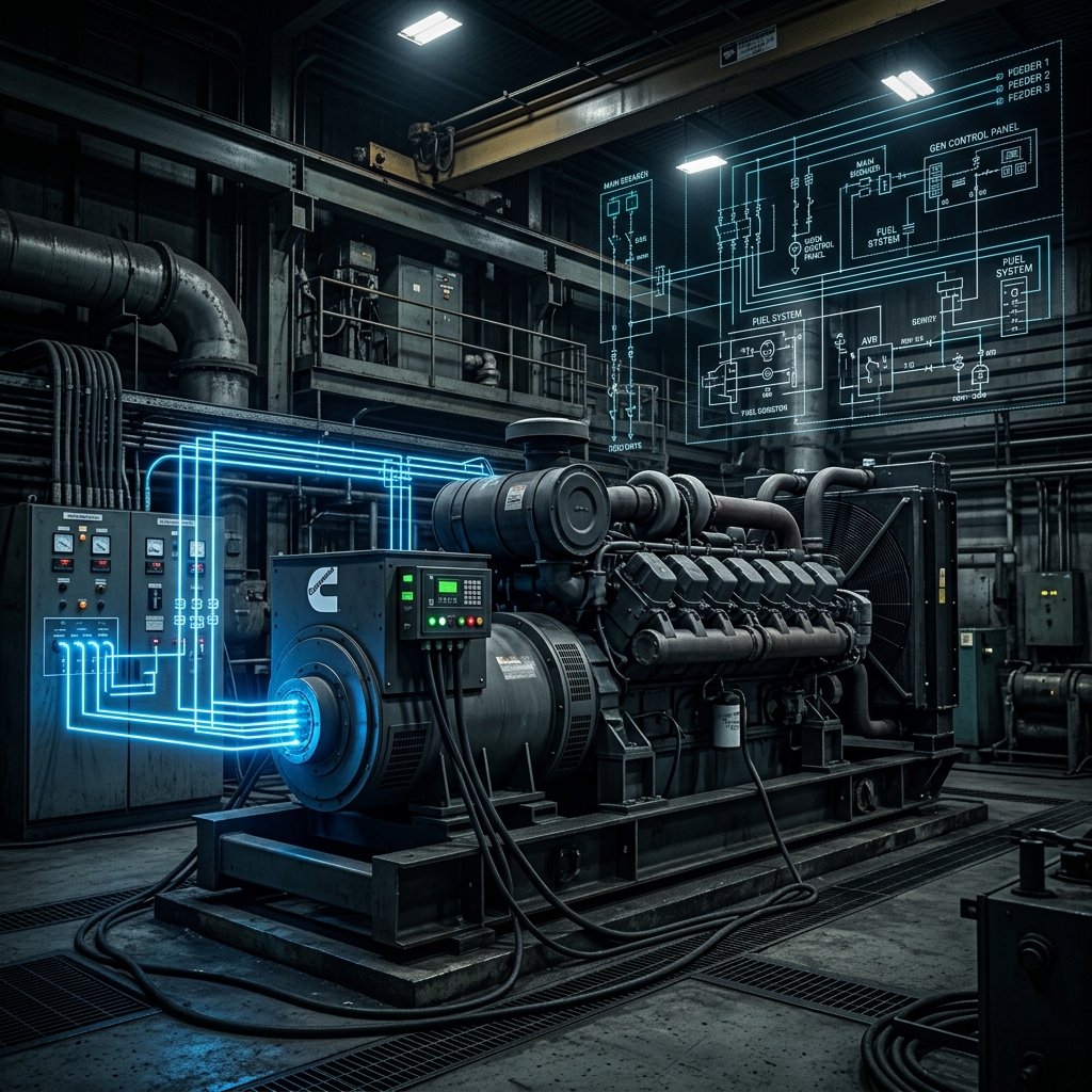 Generator Sizing & Step Loading: Avoiding the #1 Emergency Power Mistake