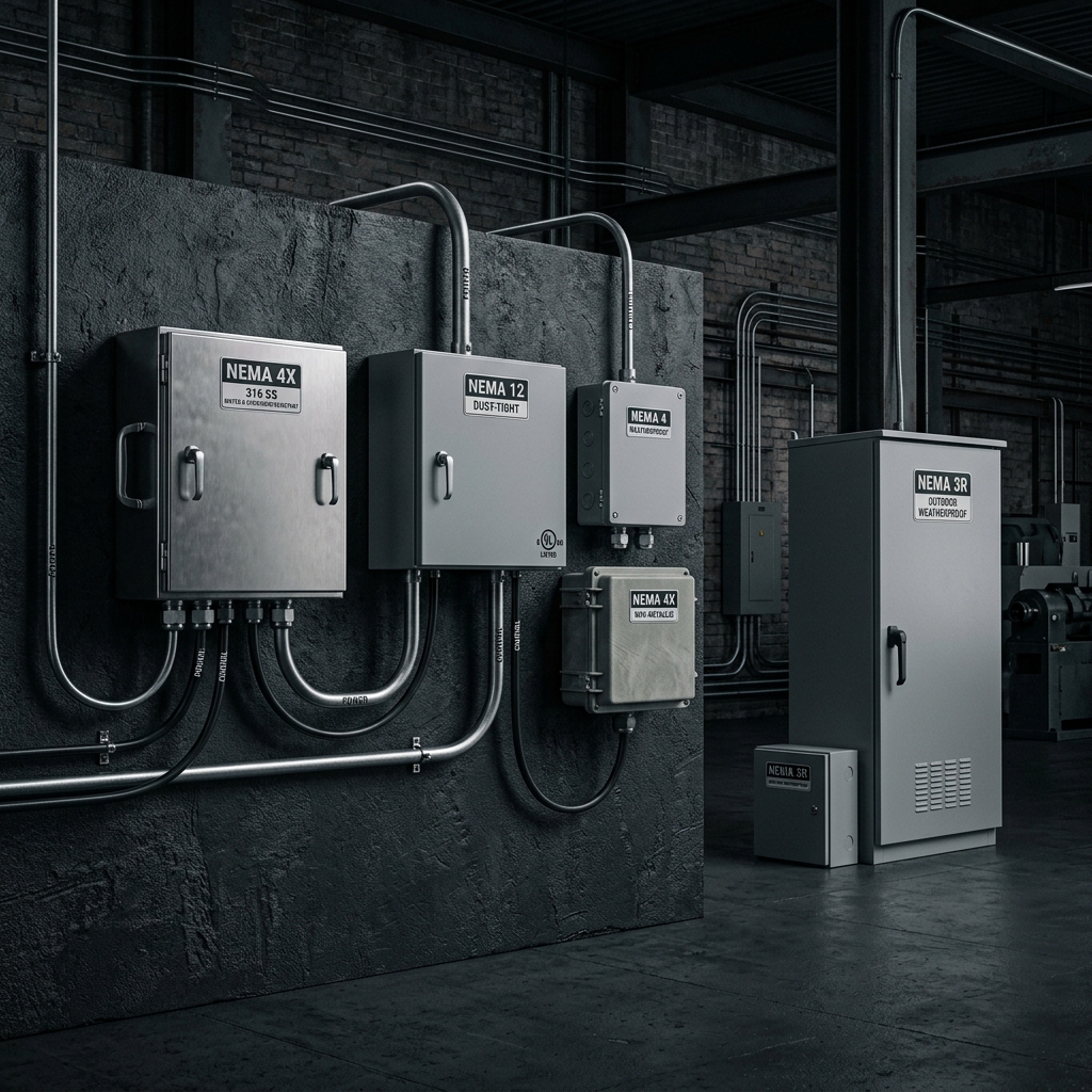 NEMA Enclosure Types: Choosing the Right Rating for Your Application