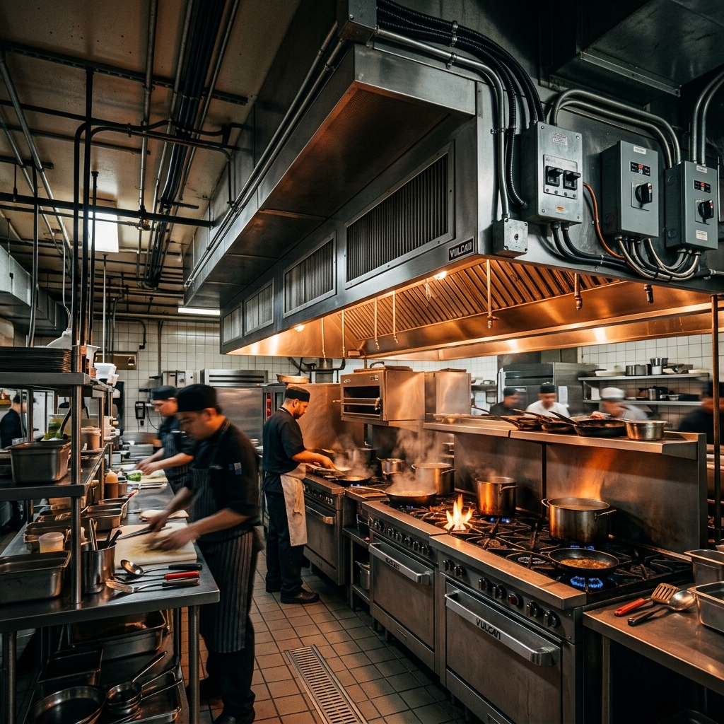 Restaurant & Commercial Kitchen Electrical Design: The Complete Guide