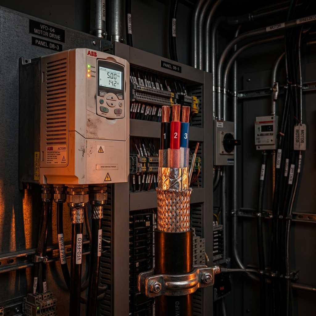 VFD Cable Selection: Why Standard Cable Won't Work